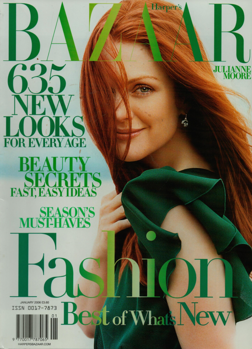 Harper's Bazaar January 2006