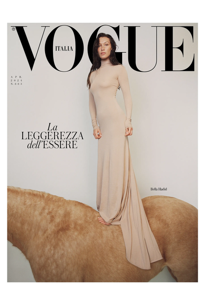 Vogue Italia April 2024 Bella Hadid