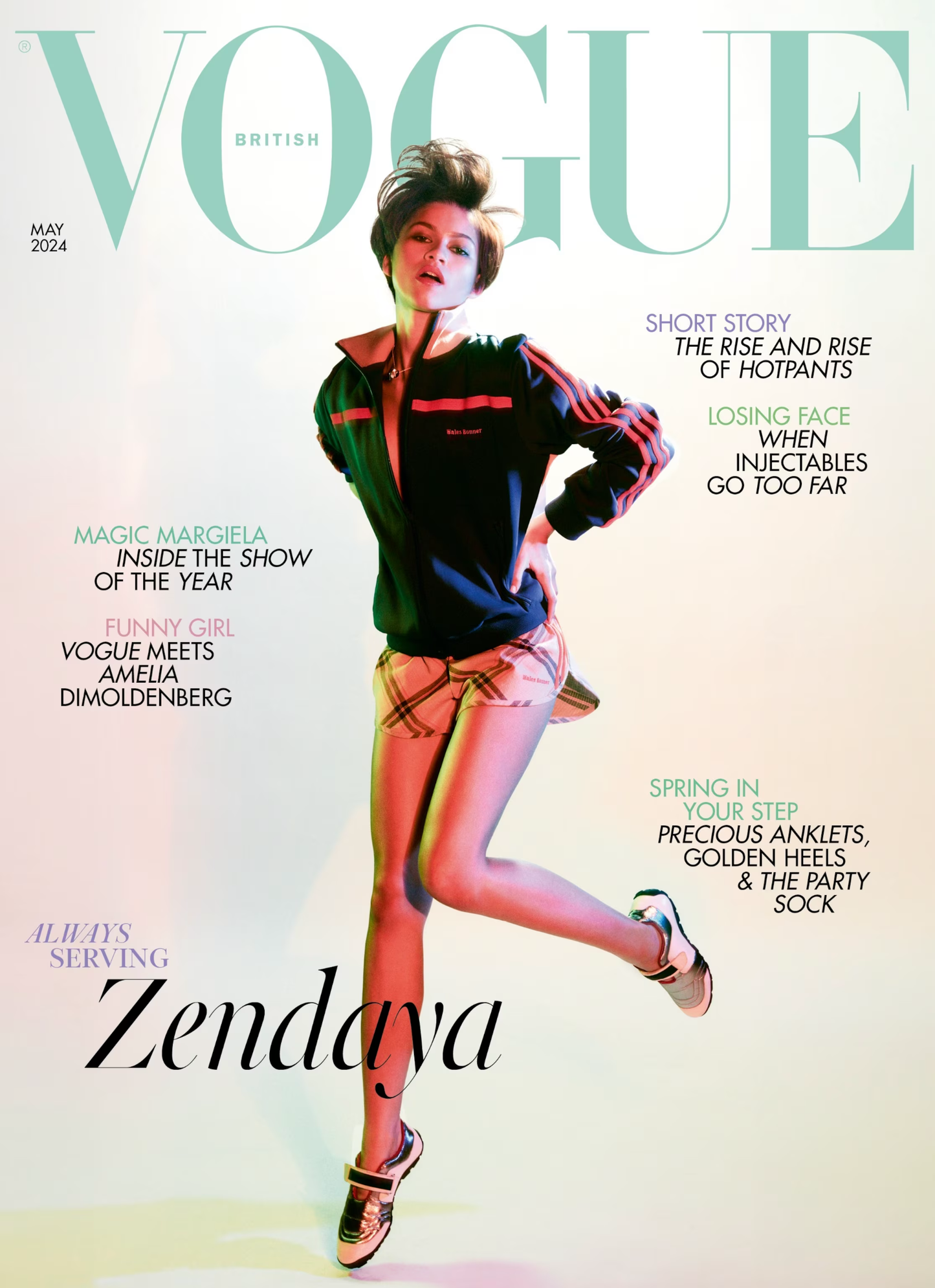 British Vogue May 2024 Zendaya